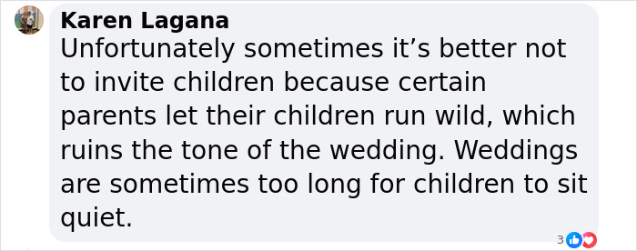 Kid Exclusion From Weddings Stirs Up Heated Discussion After Influencer Shares Her Thoughts Kid Exclusion From Weddings Stirs Up Heated Discussion After Influencer Shares Her Thoughts