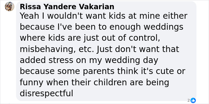 Kid Exclusion From Weddings Stirs Up Heated Discussion After Influencer Shares Her Thoughts Kid Exclusion From Weddings Stirs Up Heated Discussion After Influencer Shares Her Thoughts