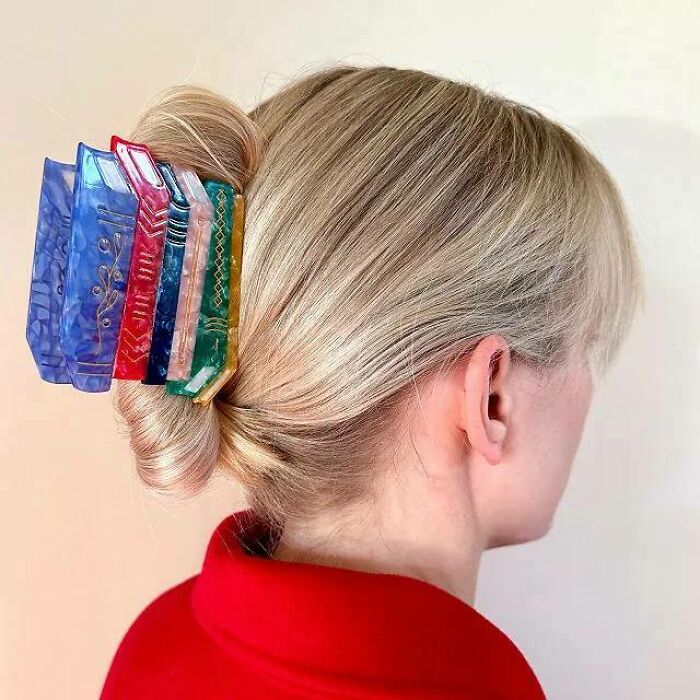 Page Turner Accessory: Gift This Unique Hair Clip To Your Favorite Bookworm
