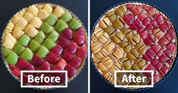 30 Before & After Pics Of Homemade Pies By Karin Pfeiff-Boschek (New Pics)