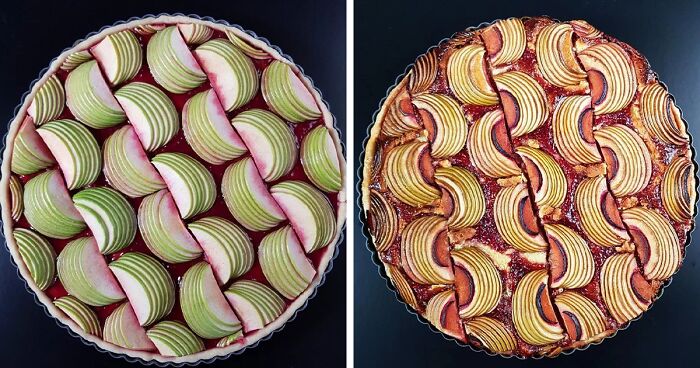 30 Before & After Pics Of Homemade Pies By Karin Pfeiff-Boschek (New Pics)
