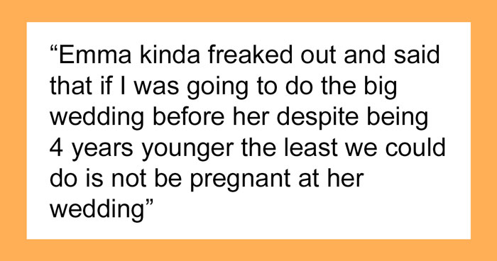 Netizens Slam Woman Insisting Her Brother’s Wife Can’t Be Pregnant Before Her Wedding As Delusional