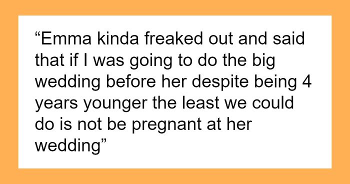 Netizens Slam Woman Insisting Her Brother’s Wife Can’t Be Pregnant Before Her Wedding As Delusional