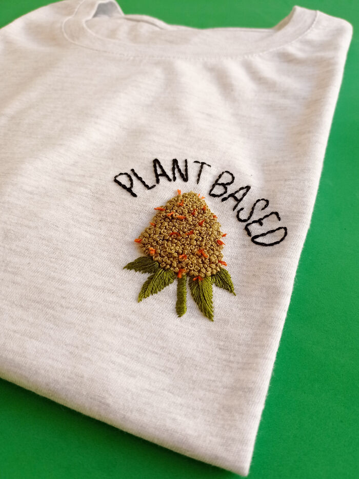 In A World Full Of Unethical Mass-Produced Stuff, We Decided To Rebel By Designing And Hand-Embroidering Some Clothes