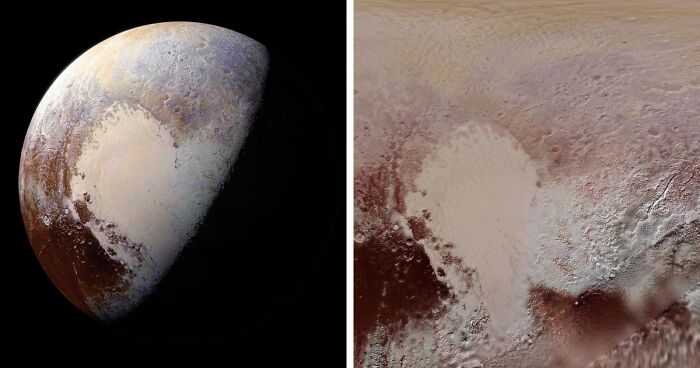 A Mesmerizing Heart On The Surface Of Pluto May Have Been Created Due To A Collision Rather Than From Tides