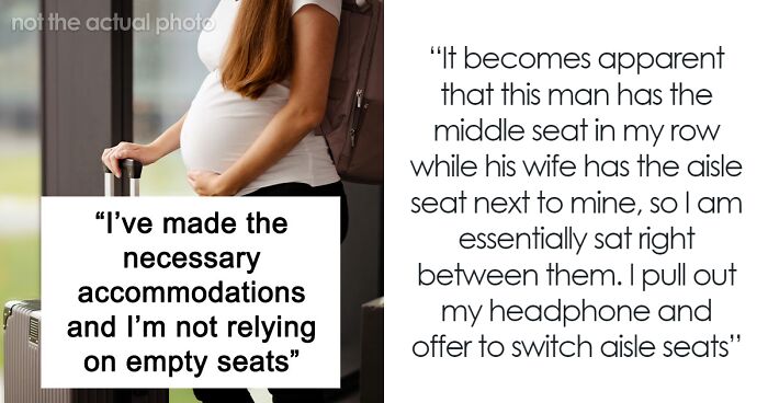 Heavily Pregnant Woman Refuses To Give Up Her Seat, Other Passengers Make Her Flight Miserable