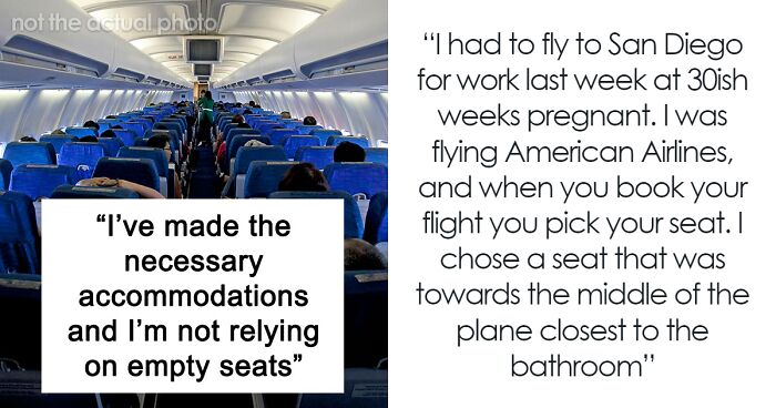 Heavily Pregnant Woman Refuses To Give Up Her Seat, Other Passengers Make Her Flight Miserable