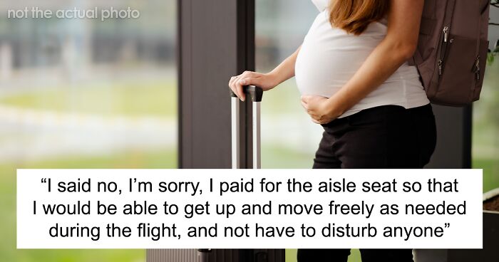 Heavily Pregnant Woman Refuses To Give Up Her Seat, Other Passengers Make Her Flight Miserable