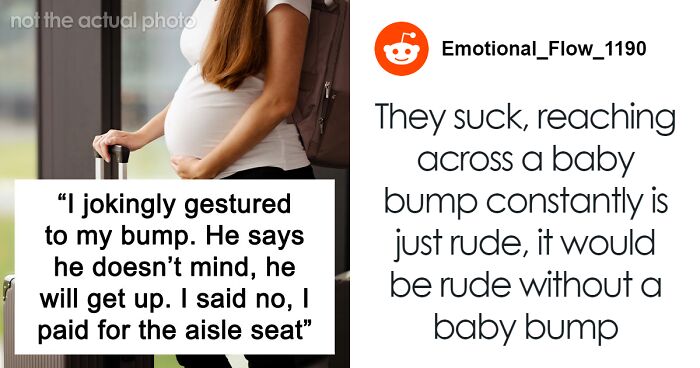 Pregnant Woman Books Aisle Seat For Convenience, Get Bullied By Couple After Refusing To Switch