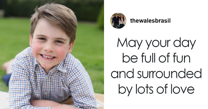 Kate Middleton Takes Cute Snapshot Of Son Louis To Celebrate The Young Prince’s 6th Birthday