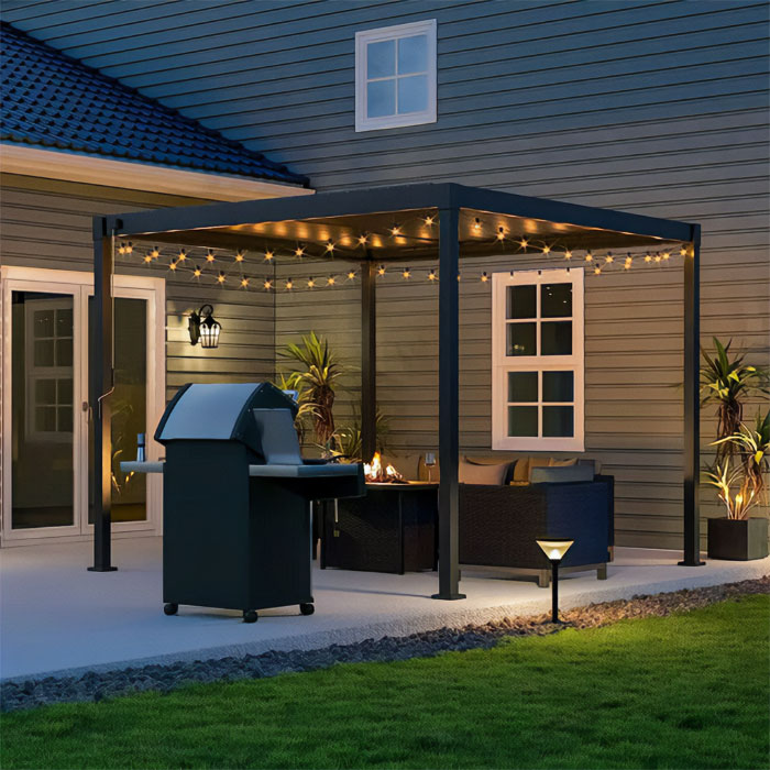 Elevate Your Outdoor Living Space With The Outdoor Pergola: Your Exquisite Retreat For Al Fresco Relaxation And Entertaining In Style