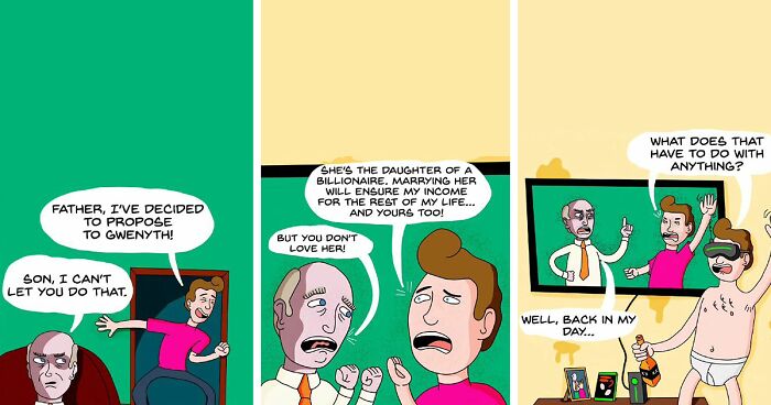 This Artist Creates Silly And Absurd Comics With Unexpected Endings (24 Pics)