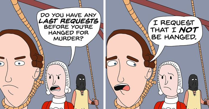 24 Hilariously And Absurd Comics With Unexpected Endings By Dennis Gagne