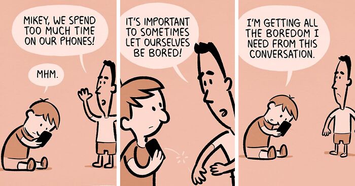 31 Comics Filled With Twists And Turns, From Silly To Serious, By “Cooper Lit Comics” (New Pics)