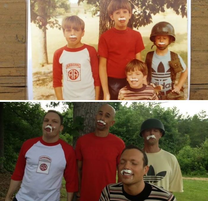 Four Brothers, 1983 And 2013