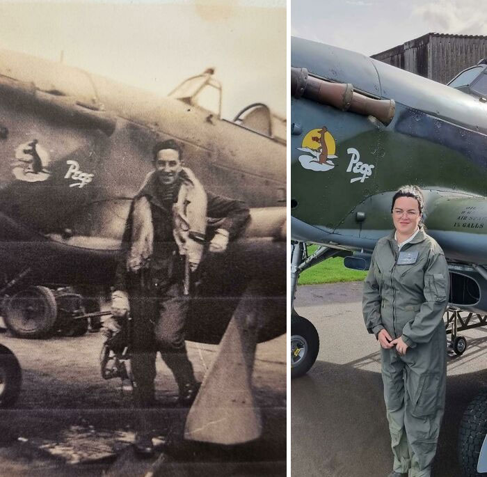 Today I Got To Fly In My Grandfather's Restored WW2 Hurricane