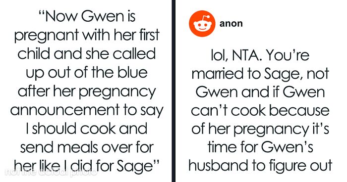 Guy Is Shocked After Pregnant SIL Demands He Cook For Her As He Did For Wife When She Was Pregnant