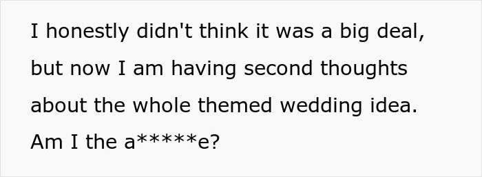 Nerdy Couple Wants A Fantasy Wedding, Guests Say They're Uncomfortable With The Theme Nerdy Couple Wants A Fantasy Wedding, Guests Say They're Uncomfortable With The Theme