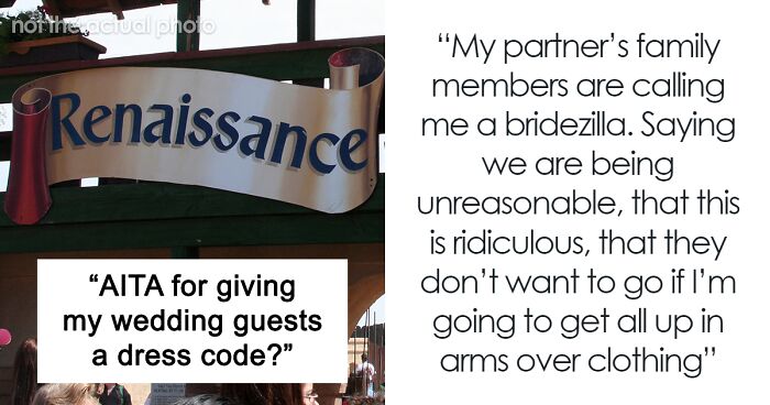 Geeky Couple Plans A Fantasy-Themed Wedding, Imposes A Dress Code That Stirs Up Family Drama