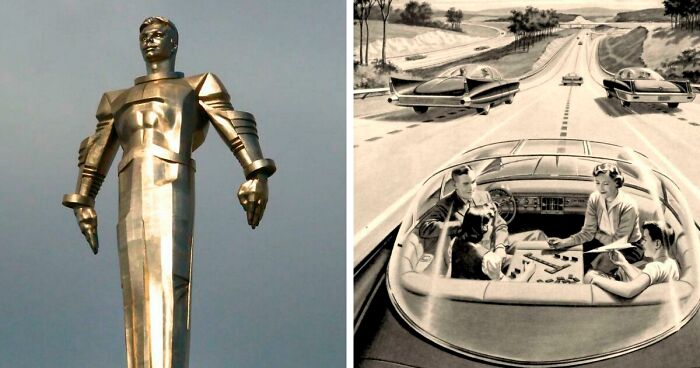 81 “Retrofuturism” Pics That Show Past Generations Expected The Future To Be Much More Exciting