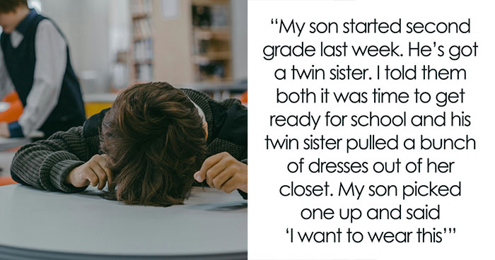 Son Is Sent Back From School Because His Dress Was Too Distracting, Husband Faces Backlash