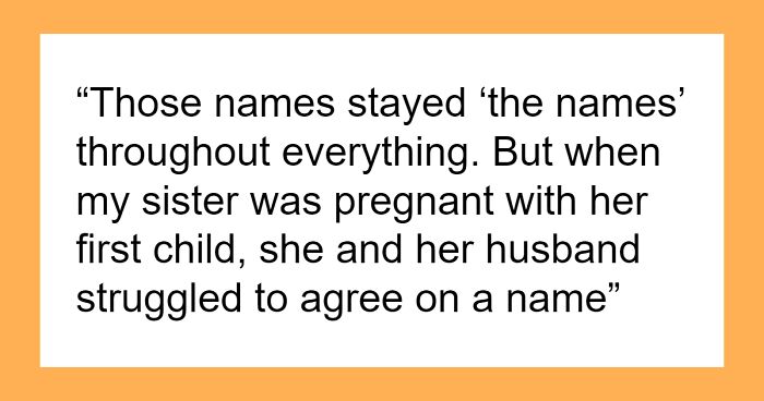 Woman Hides Her Unborn Baby’s Name From Copycat Sister Who Stole Her Last Two Baby Name Ideas