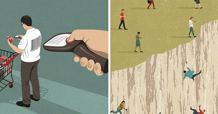 What’s Wrong With Today’s Society Captured In 30 Thought-Provoking Illustrations By John Holcroft