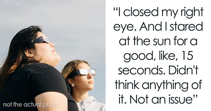 Woman Defies Warnings And Looks Straight At The Solar Eclipse, Warns Others Not To Do The Same