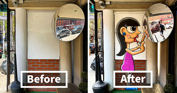 Street Artist Turned 30 Boring Street Objects Into Works Of Art (New Pics)