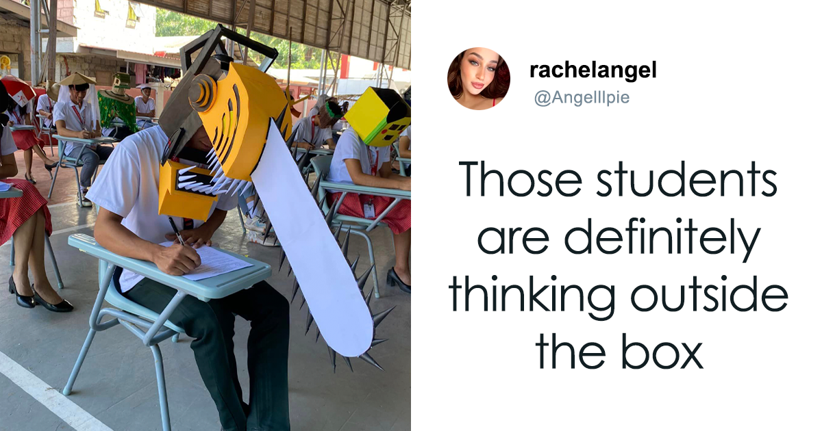 Professor Asks Students To Make "Anti-Cheating" Hats, They Take Challenge To The Next Level - Vimarsana News