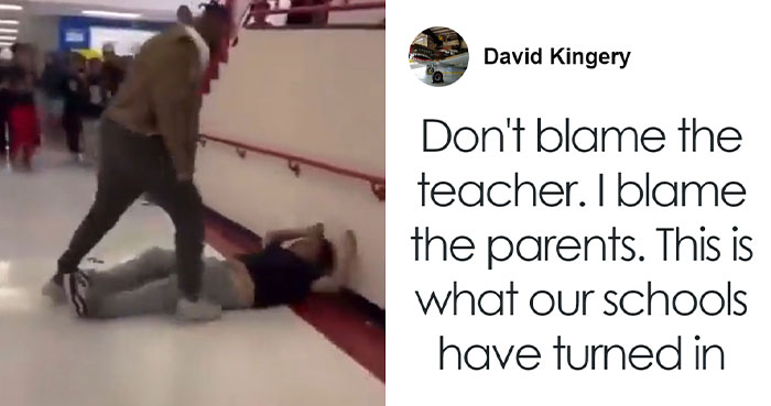 “He Called Him The Hard R”: Sub Teacher Who Knocked Out Student Receives Support Amid Racial Slur