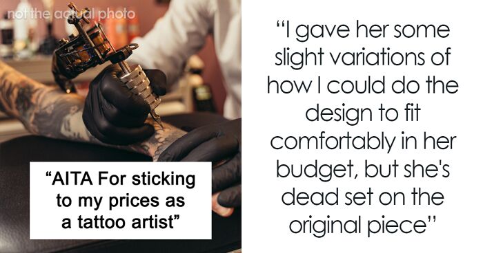 Woman Wants A Tattoo To Commemorate Sister, Artist Refuses To Budge On The Price