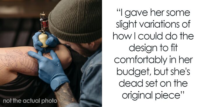 Artist Faces Dilemma After Client Refuses To Compromise On Her Overpriced Memorial Tattoo