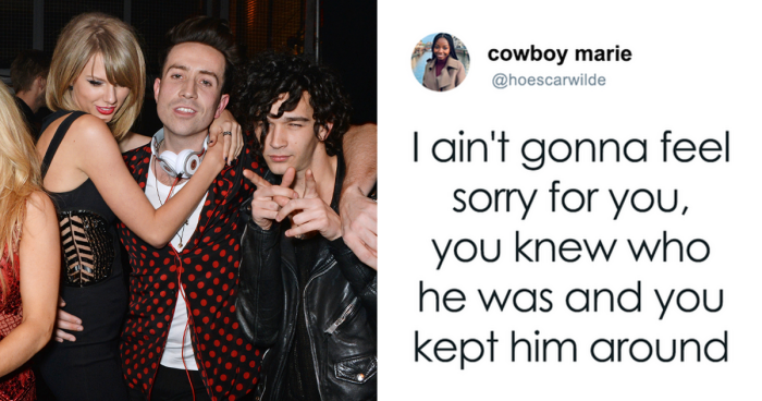 “Why Are We Supporting Her?“: Fans Outraged Taylor Swift’s Album Appears To Defend Matty Healy