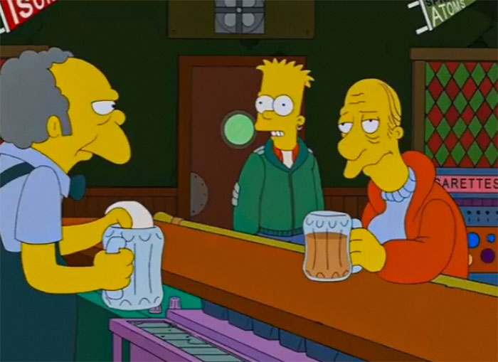 No More Larry The Barfly: The Simpsons Gets Rid Of Iconic Character, Who Was On The Show From The Start No More Larry The Barfly: The Simpsons Gets Rid Of Iconic Character, Who Was On The Show From The Start