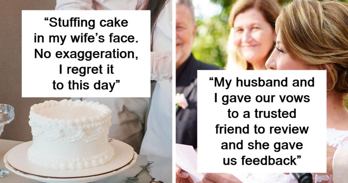 People Share Their Wedding Mistakes And Wins, Here Are The 66 Best Stories