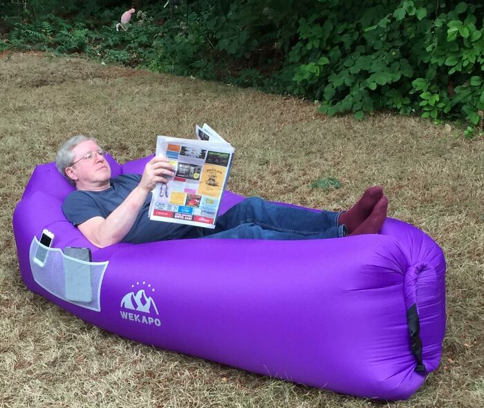 Relax In Style With Inflatable Sofa Chair: Your Portable Comfort Zone For Outdoor Lounging