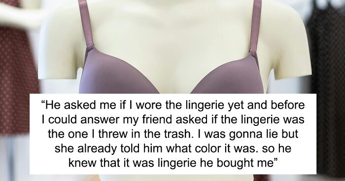 Friend’s Brother Gets Livid Over This 19 Y.O. Throwing Away His Pricey Lingerie Birthday Gift