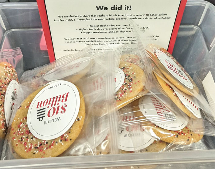 20 Cookies For An Entire Team. The Audacity Of This Company