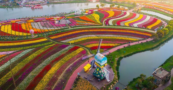 My 34 Photographs Of The Holland Flower Park In China