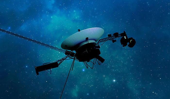 Voyager 1, The Spacecraft That's Been Traveling Through Space For 46 Years, Sends Data To Earth After Months Voyager 1, The Spacecraft That's Been Traveling Through Space For 46 Years, Sends Data To Earth After Months