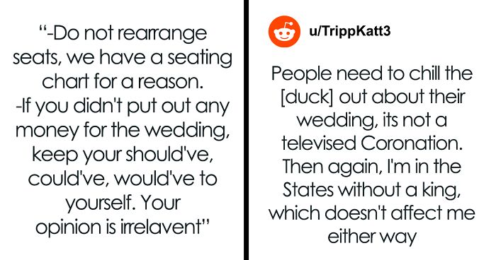 Entitled Couple Come Up With 15 Rules For Their Wedding Guests, People Online Are Gobsmacked