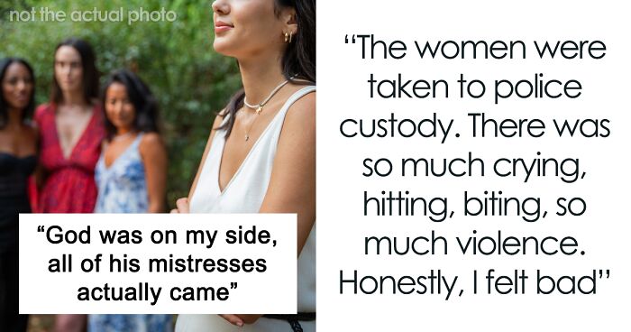 Woman Invites All 4 Of Husband’s Mistresses To Their Divorce Trial, Drama Ensues