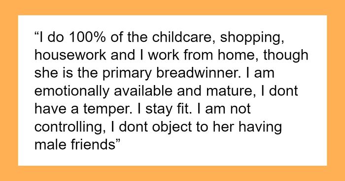 Man Suspected Wife Was Cheating, Gets Proved Right, And Has To Live With The Idea Of An Open Marriage