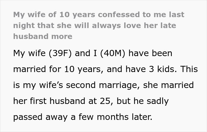 “Like A Bullet Has Pierced My Heart”: Man Considers Divorce After Wife’s Drunken Confession