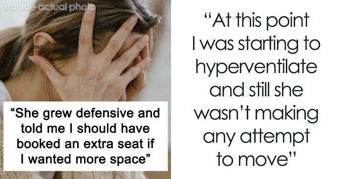Person Gets Trapped By A Plus-Size Woman On A Flight, Makes Her Cry After Asking To Switch Seats