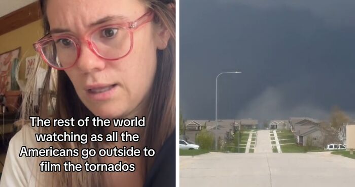Woman Catches “Insane” Footage Of Tornado Ripping Through Her Nebraska Neighborhood