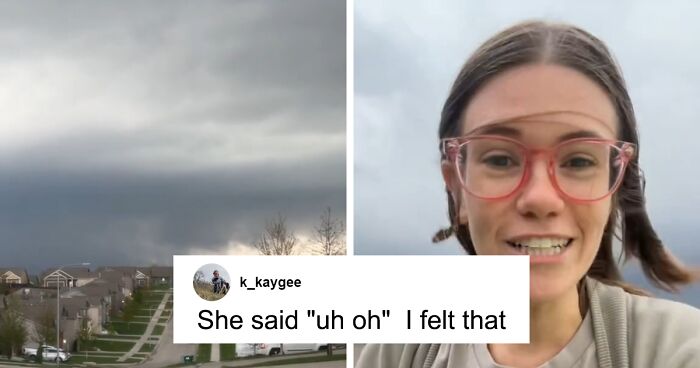 People Stunned As Midwestern Woman Goes Outside To Film Tornado After