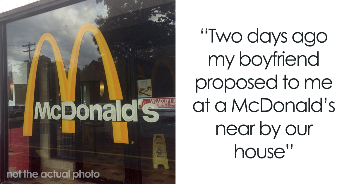 "I Don't Want To Marry Him Anymore": GF Upset BF Popped The Question At A McDonald's - Vimarsana News