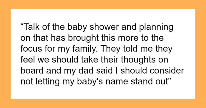 Mom-To-Be Gets Called “Callous” By Family For Shutting Down Stepmom’s Baby Name Suggestions